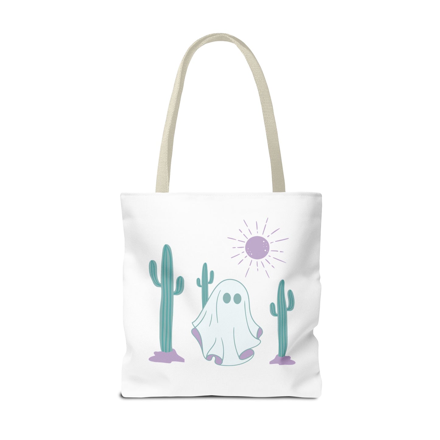 Ghostly Desert Tote Bag