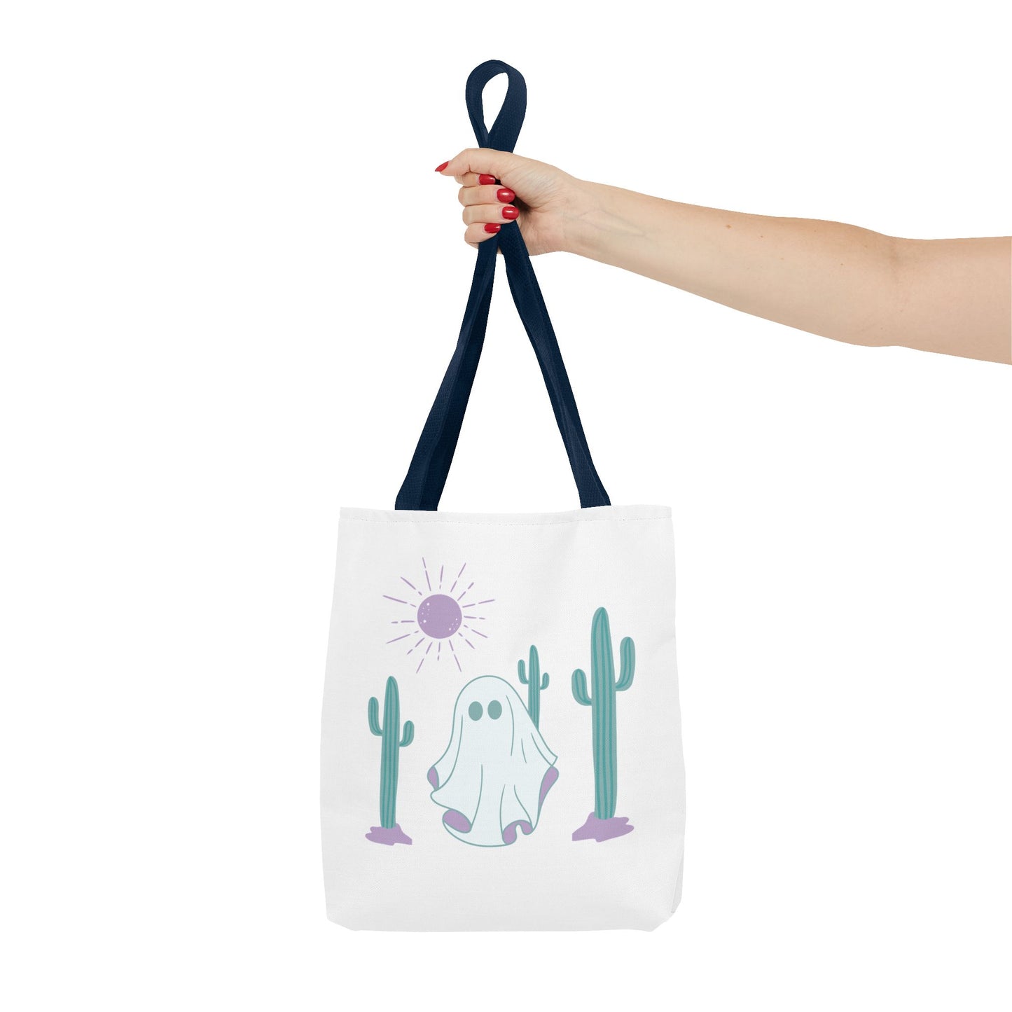 Ghostly Desert Tote Bag