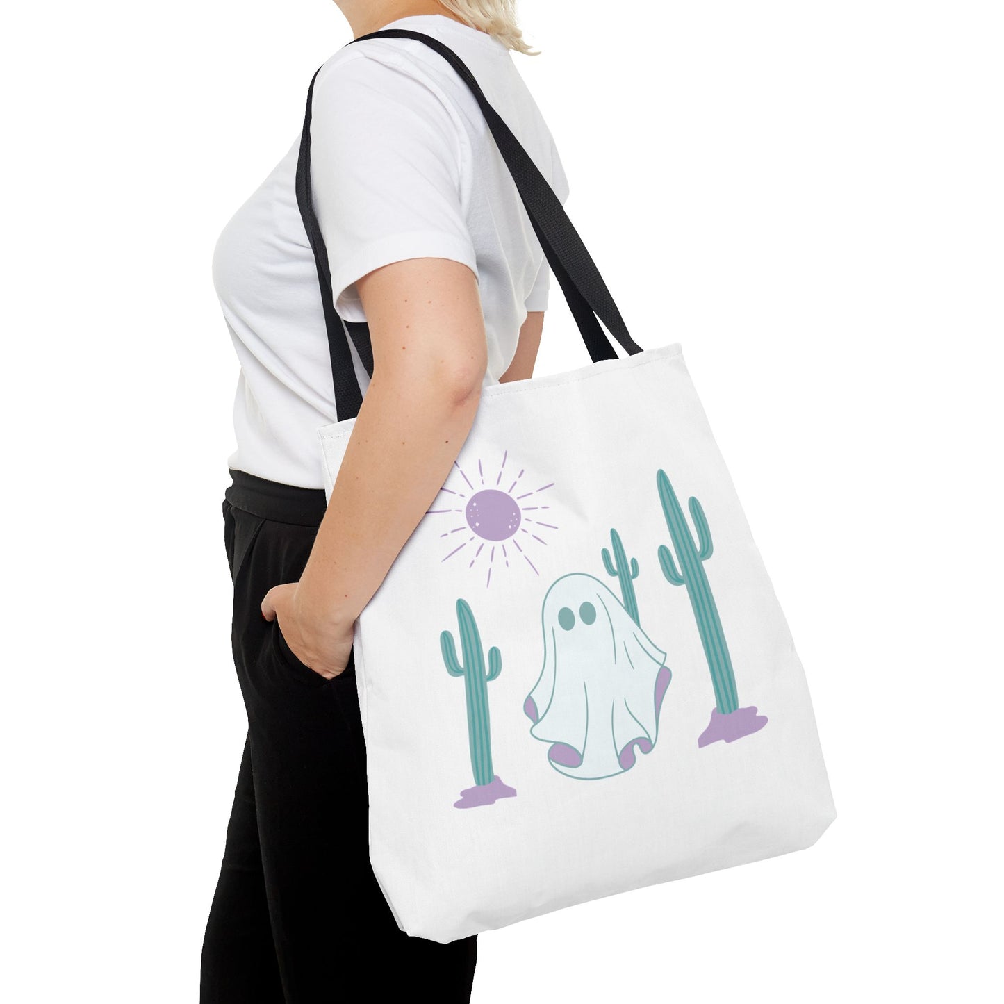 Ghostly Desert Tote Bag