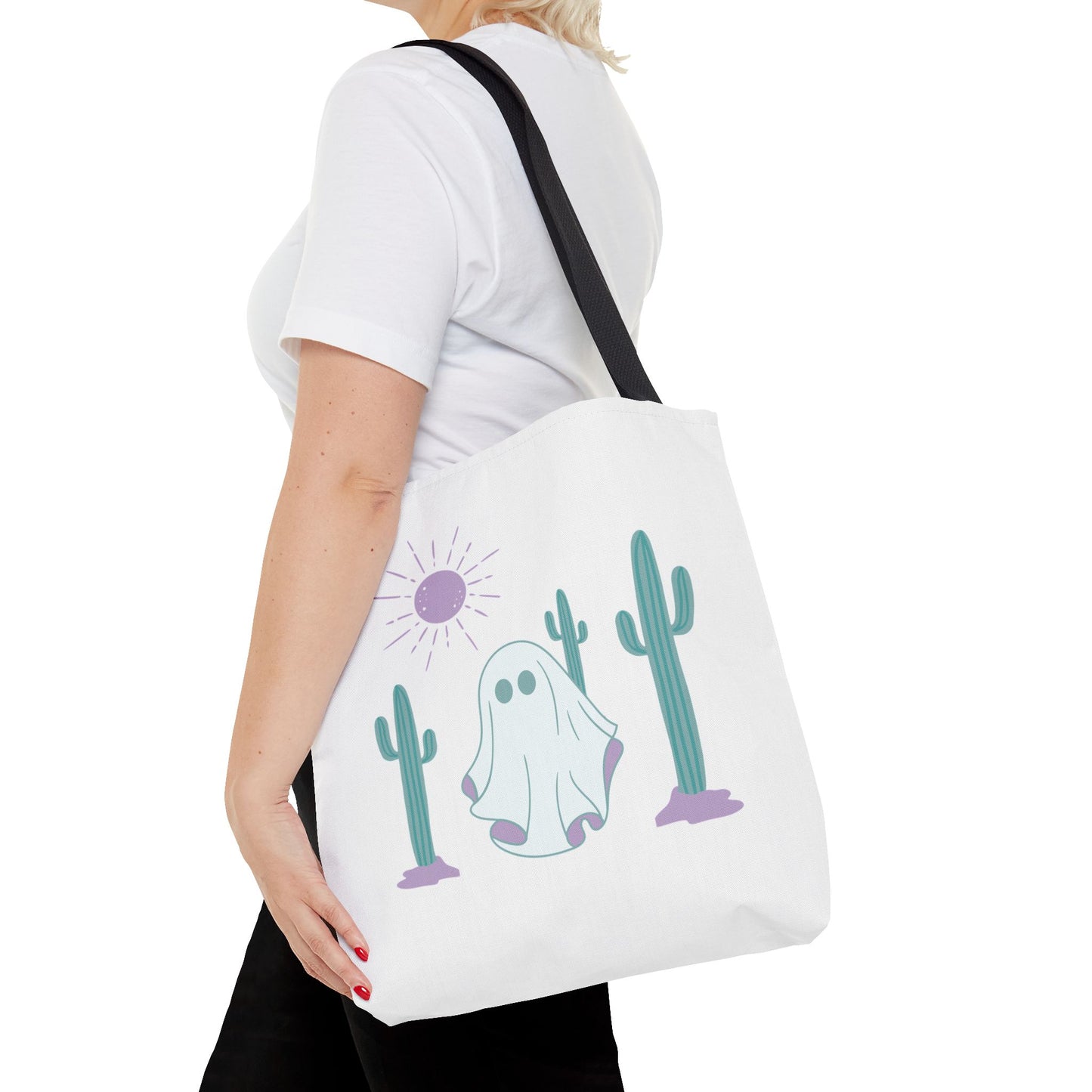 Ghostly Desert Tote Bag